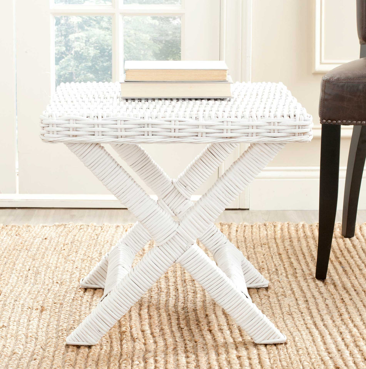 Makenna Bench White