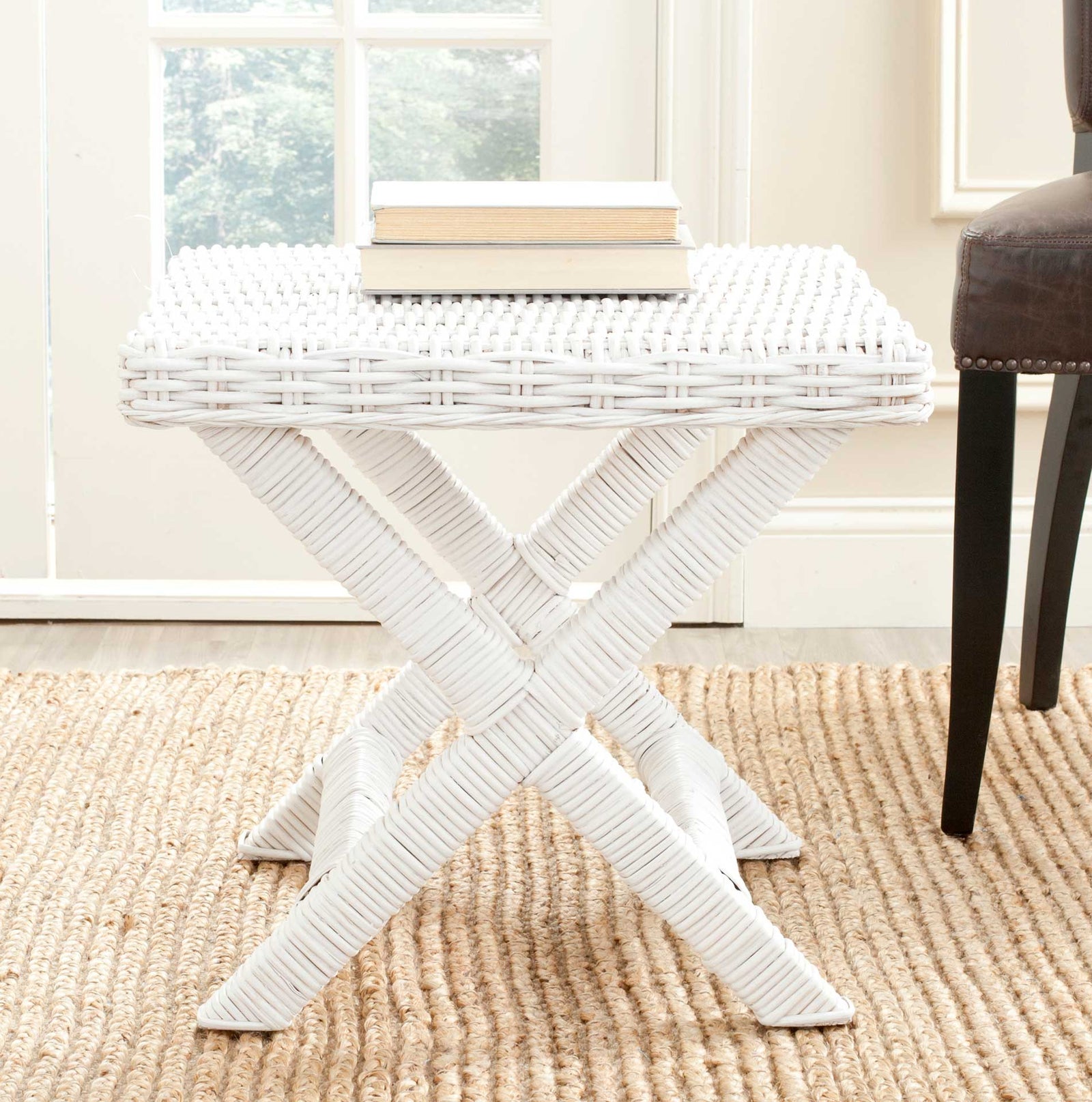 Makenna Bench White