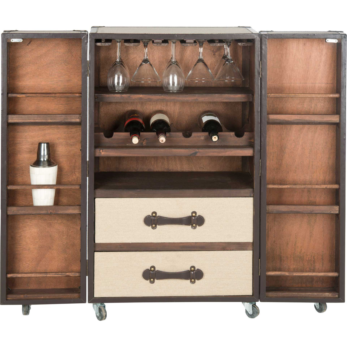 Grady Bar Cabinet Beige