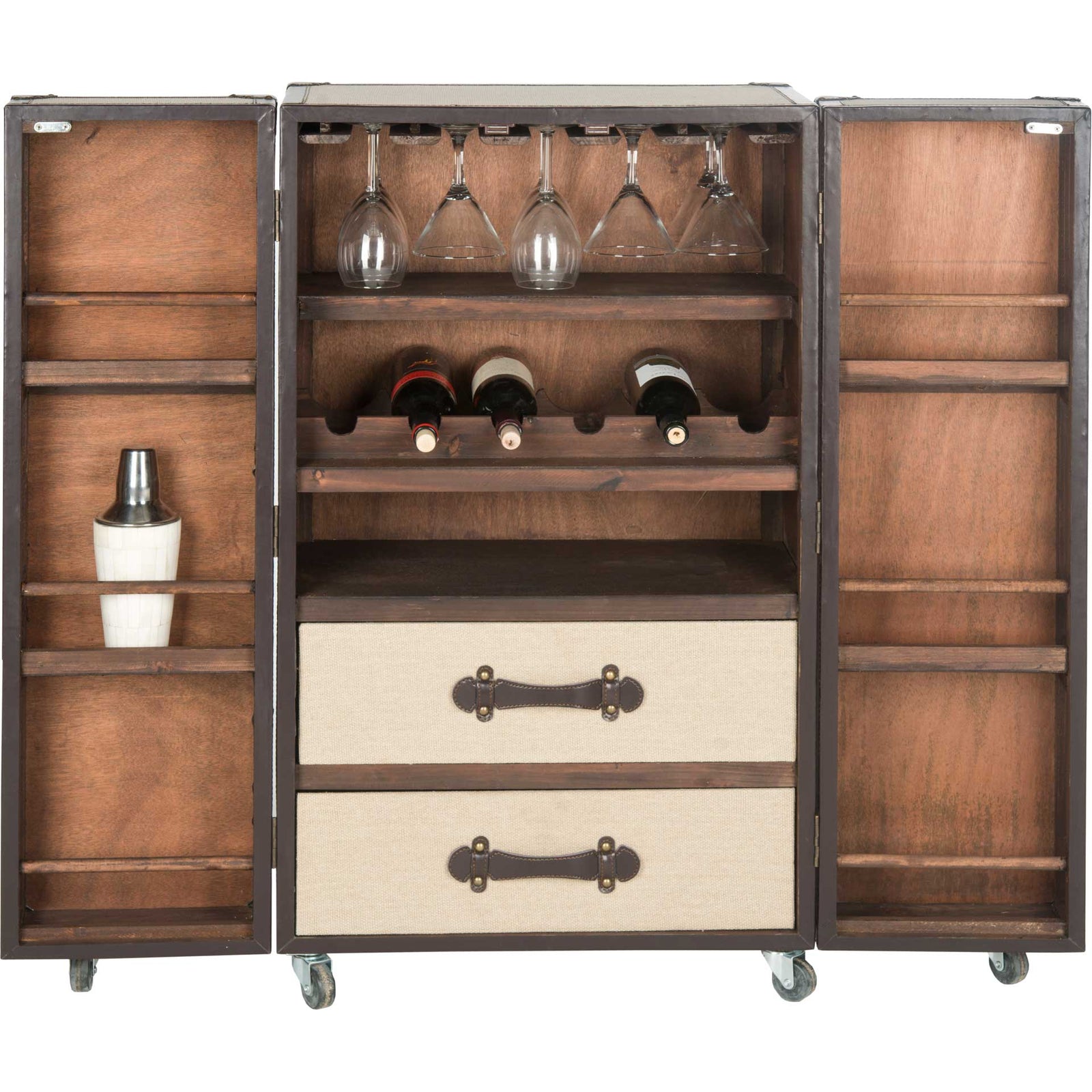 Grady Bar Cabinet Beige