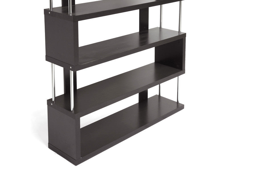 Zhao Bookcase Wenge 6 Tier