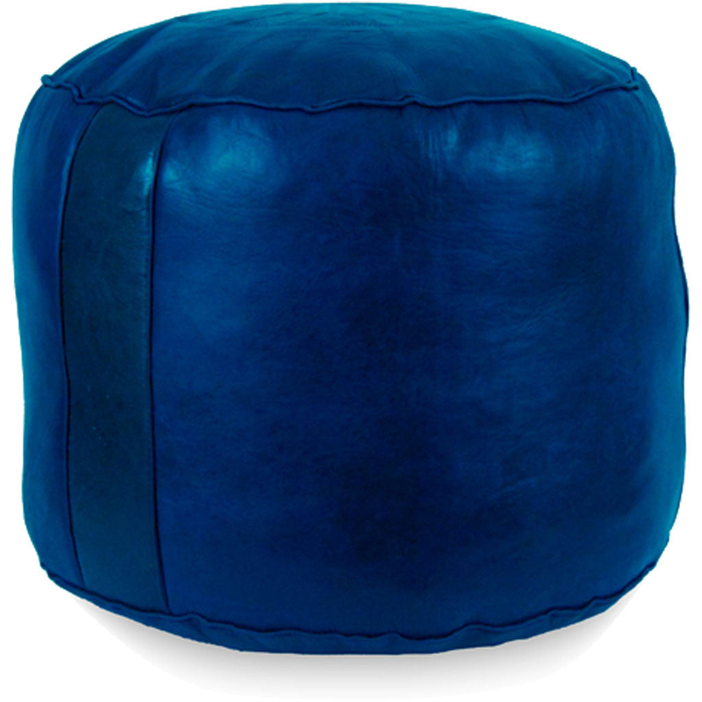 Tabouret Fez Pouf Navy Blue