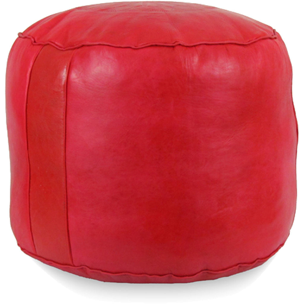 Tabouret Fez Pouf Red
