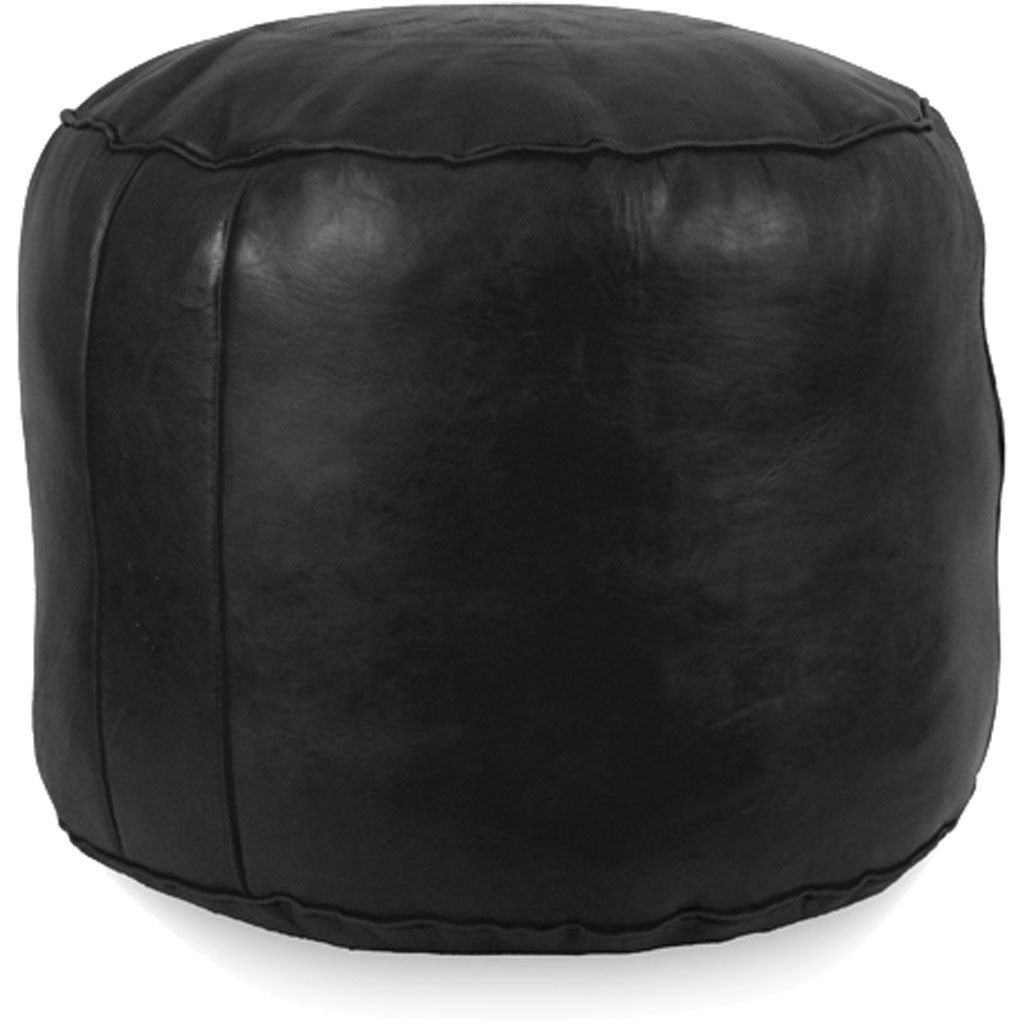 Tabouret Fez Pouf Black