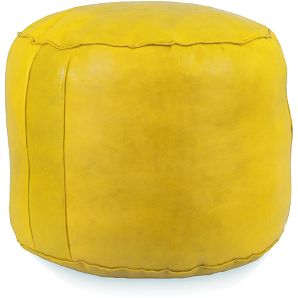 Tabouret Fez Pouf Yellow