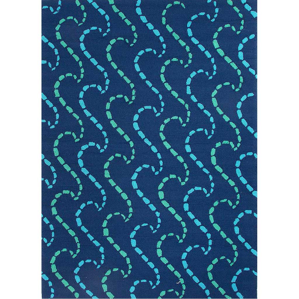 Grant Ray Hello Blue Area Rug