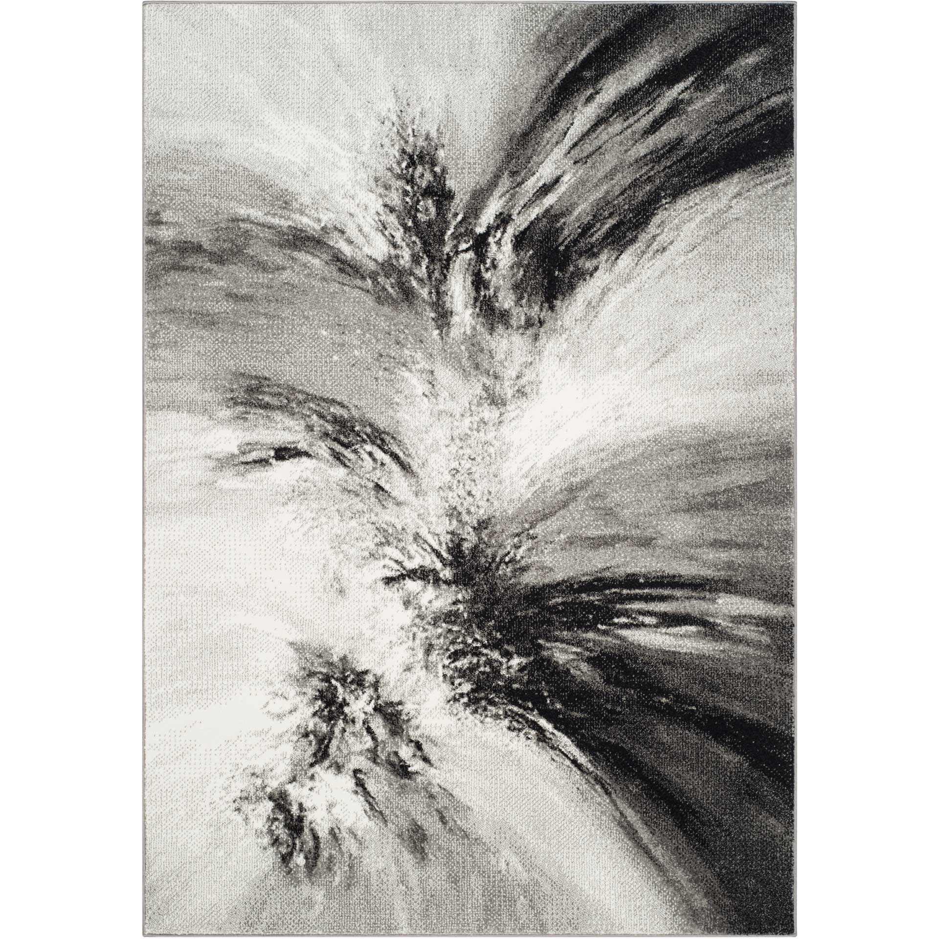 Glacier Gray/Multi Area Rug - Froy.com