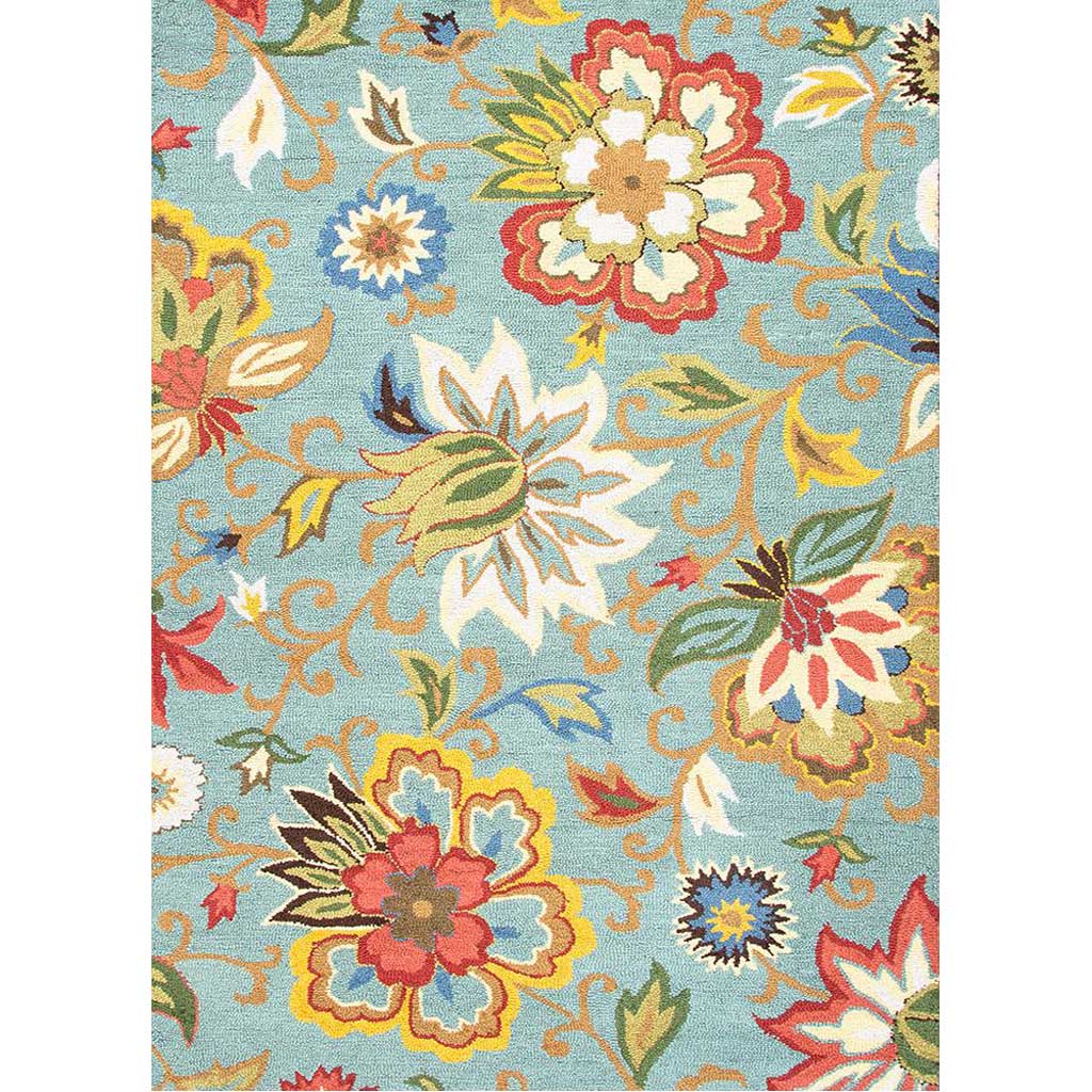 Hacienda Zamora Light Turquoise Area Rug