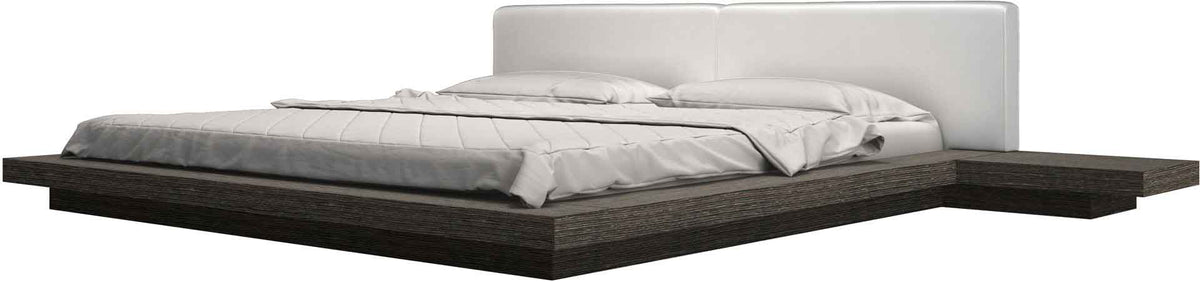 Worth Bed White/Gray Oak