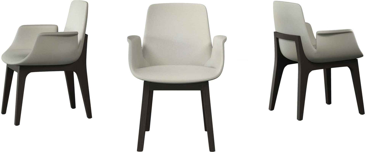 Mercer Dining Arm Chair Silver Birch