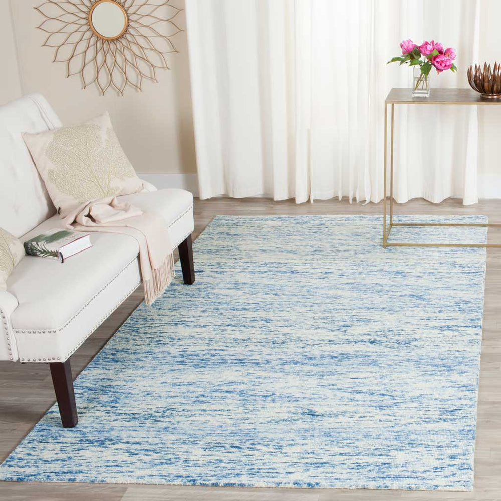 Himalaya Heathered Blue Area Rug - Froy.com