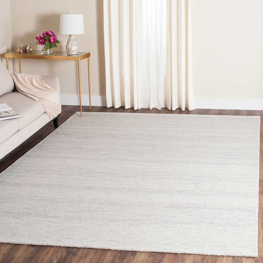 Himalaya Heathered Silver Area Rug - Froy.com