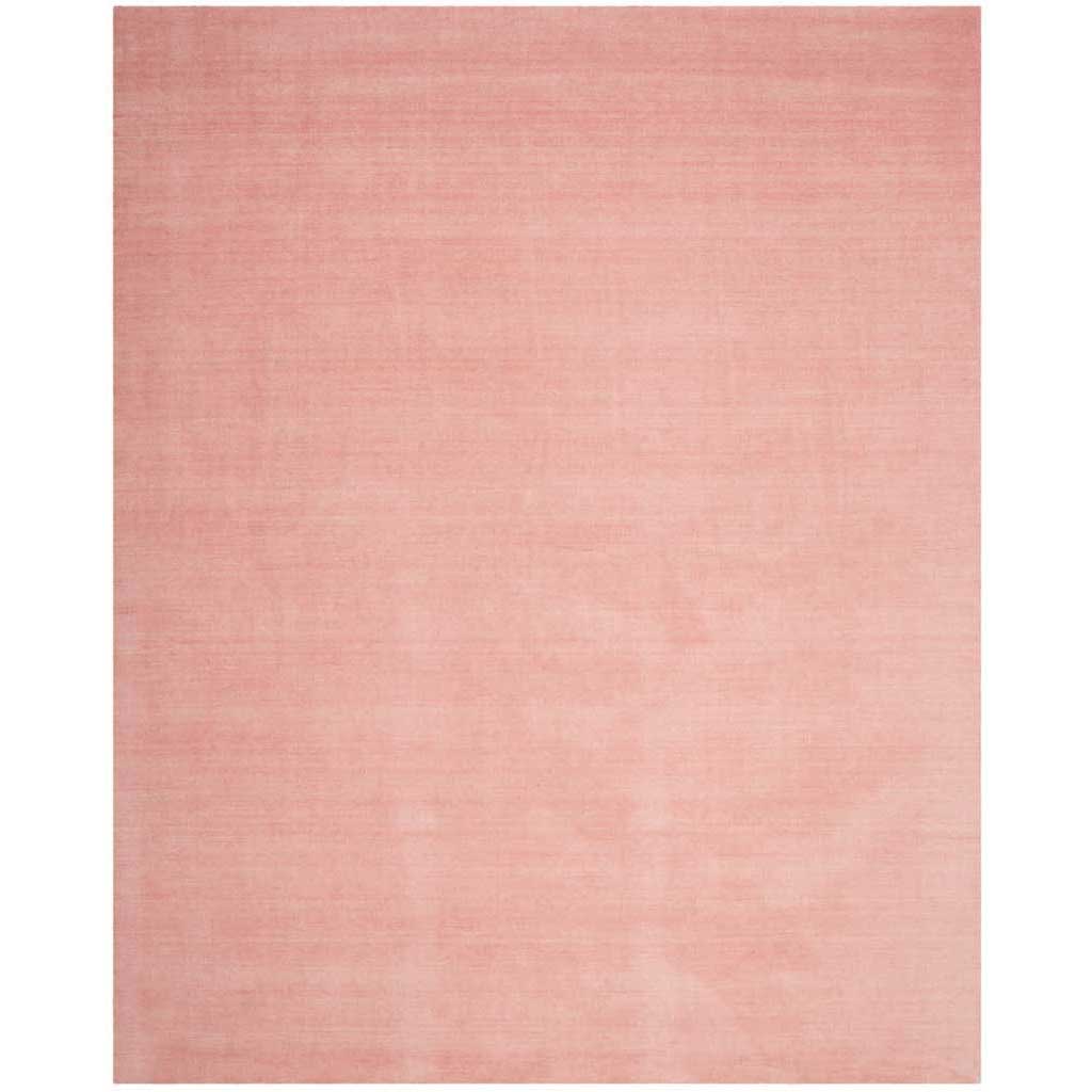Himalaya Solid Light Pink Area Rug - Froy.com