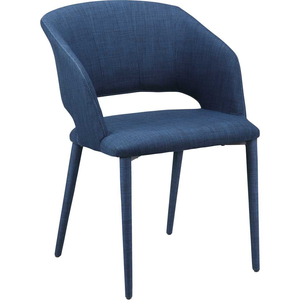 Wilkes Dining Chair Navy Blue
