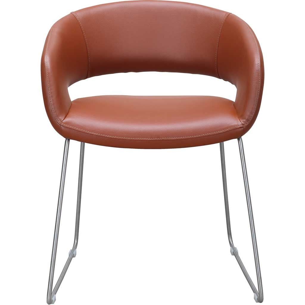 Alexia Dining Chair Coffee (Set of 2)