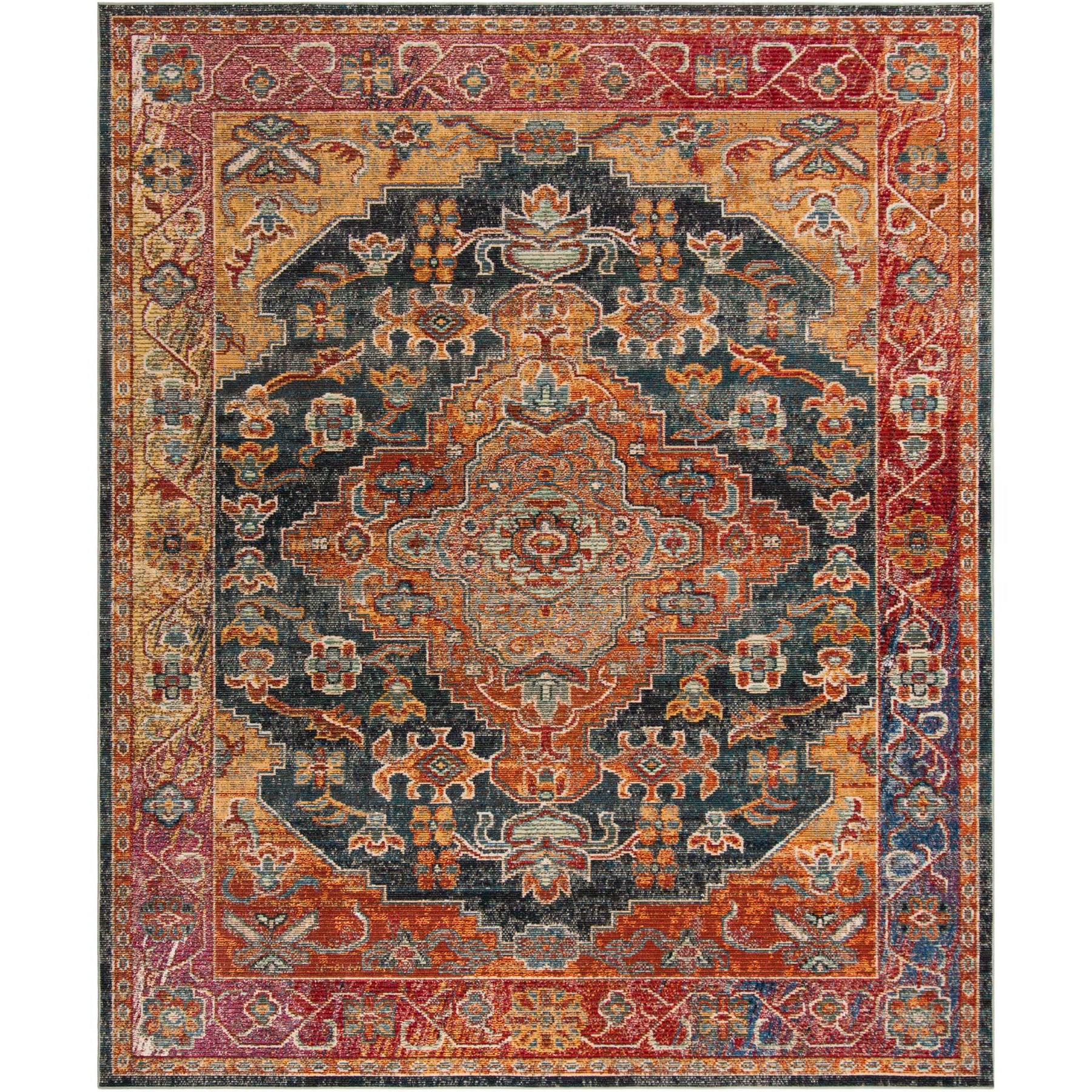 Harmony Navy/Gold Area Rug