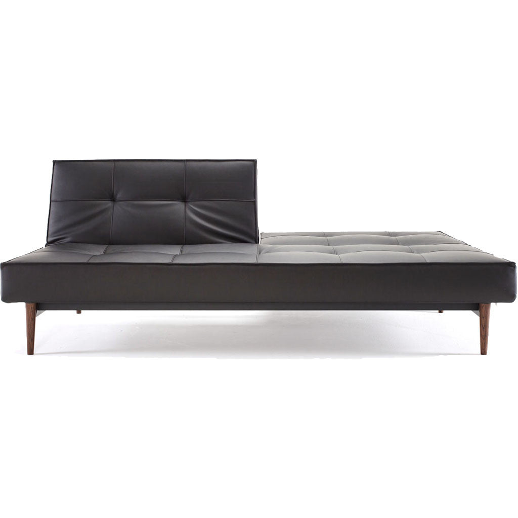 Stockholm Sofa Black Leather