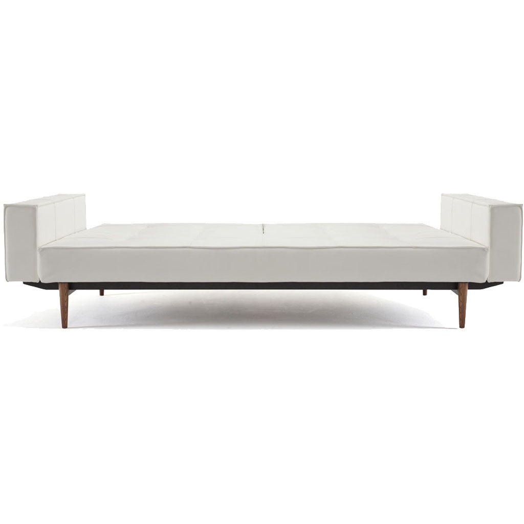 Stockholm Arm Sofa White Leather