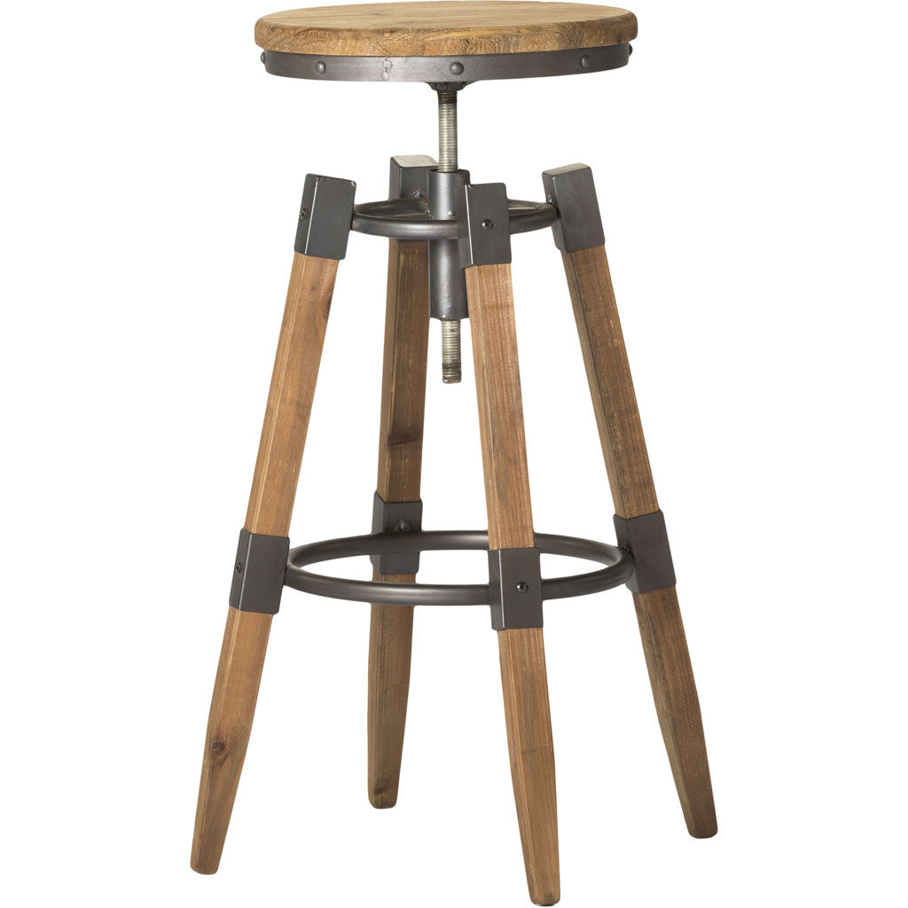 Quincey Adjustable Stool Natural