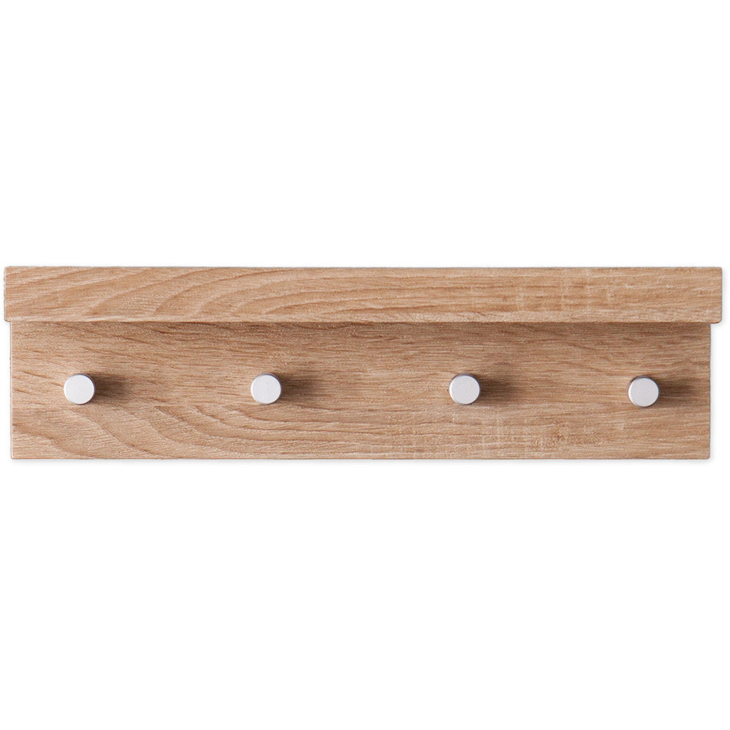 Ace Hanger Wall Shelf Light Oak