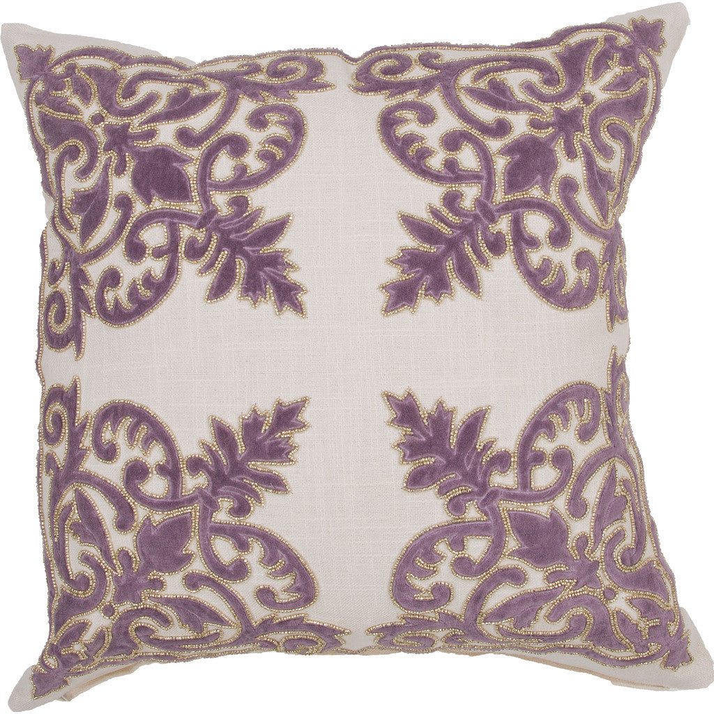 Inspired Jen01 Creme Brulee/Flint Pillow