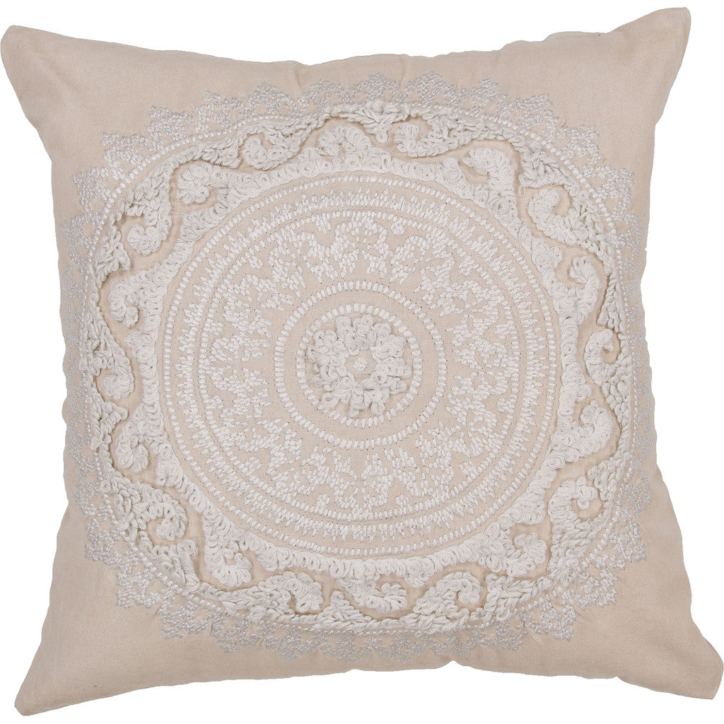 Inspired Jen07 Oatmeal/Creme Brulee Pillow
