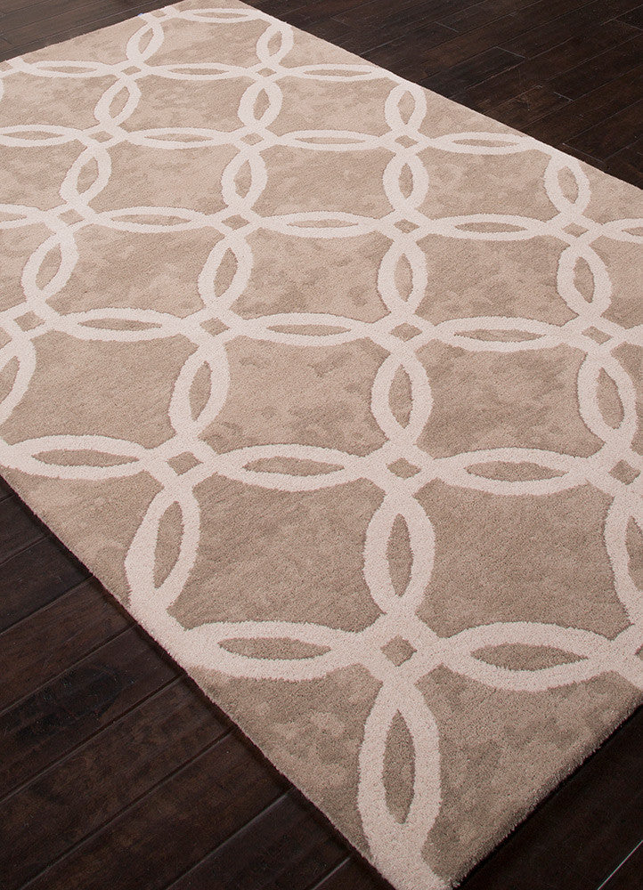 Timeless Dazzling Simply Taupe/Pumis Stone Area Rug