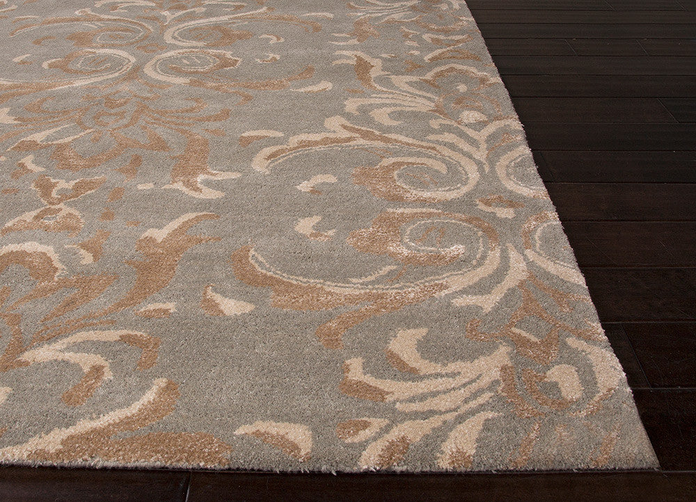 Timeless Lux Abbey Stone/Tidal Foam Area Rug