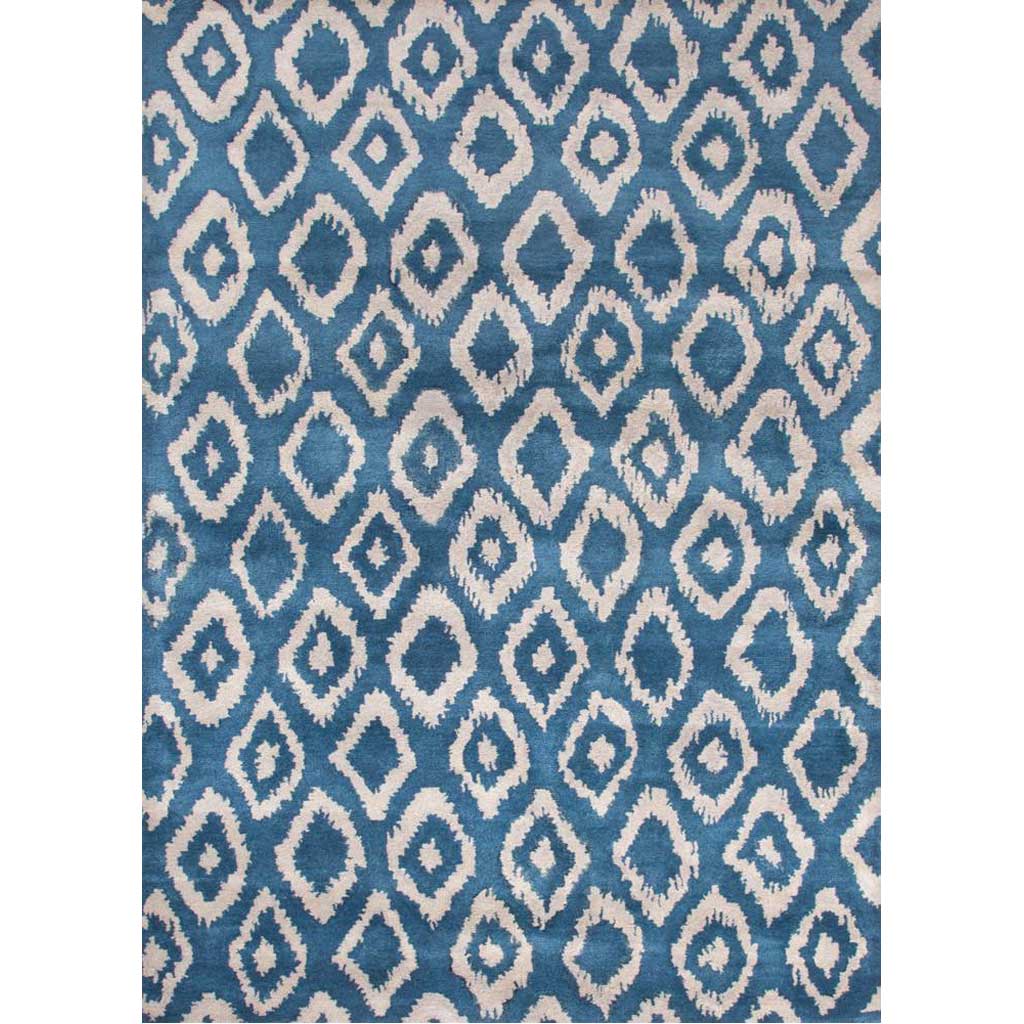 Timeless Rotary Blue/Gray Area Rug