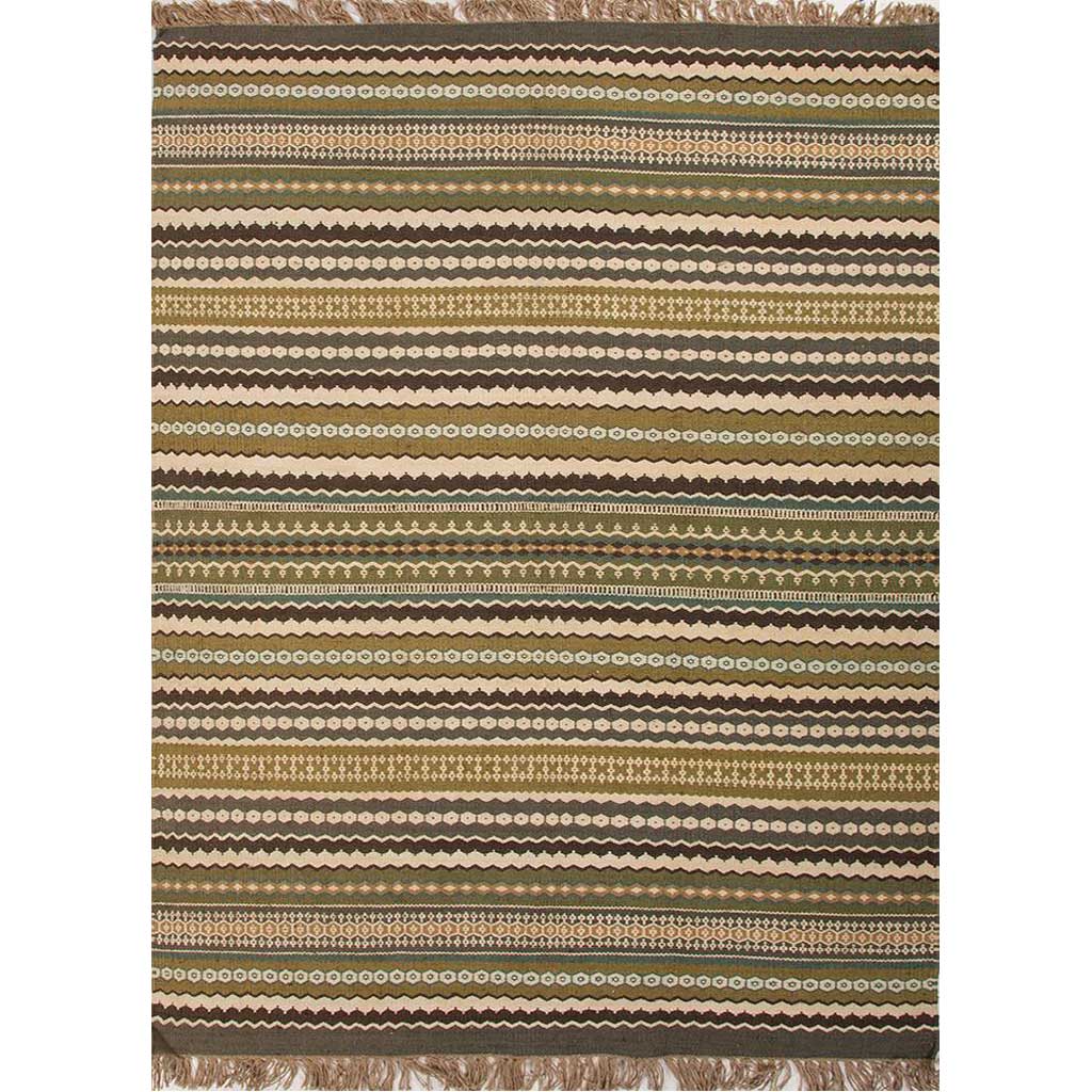 Java Madura Green/Gray Area Rug
