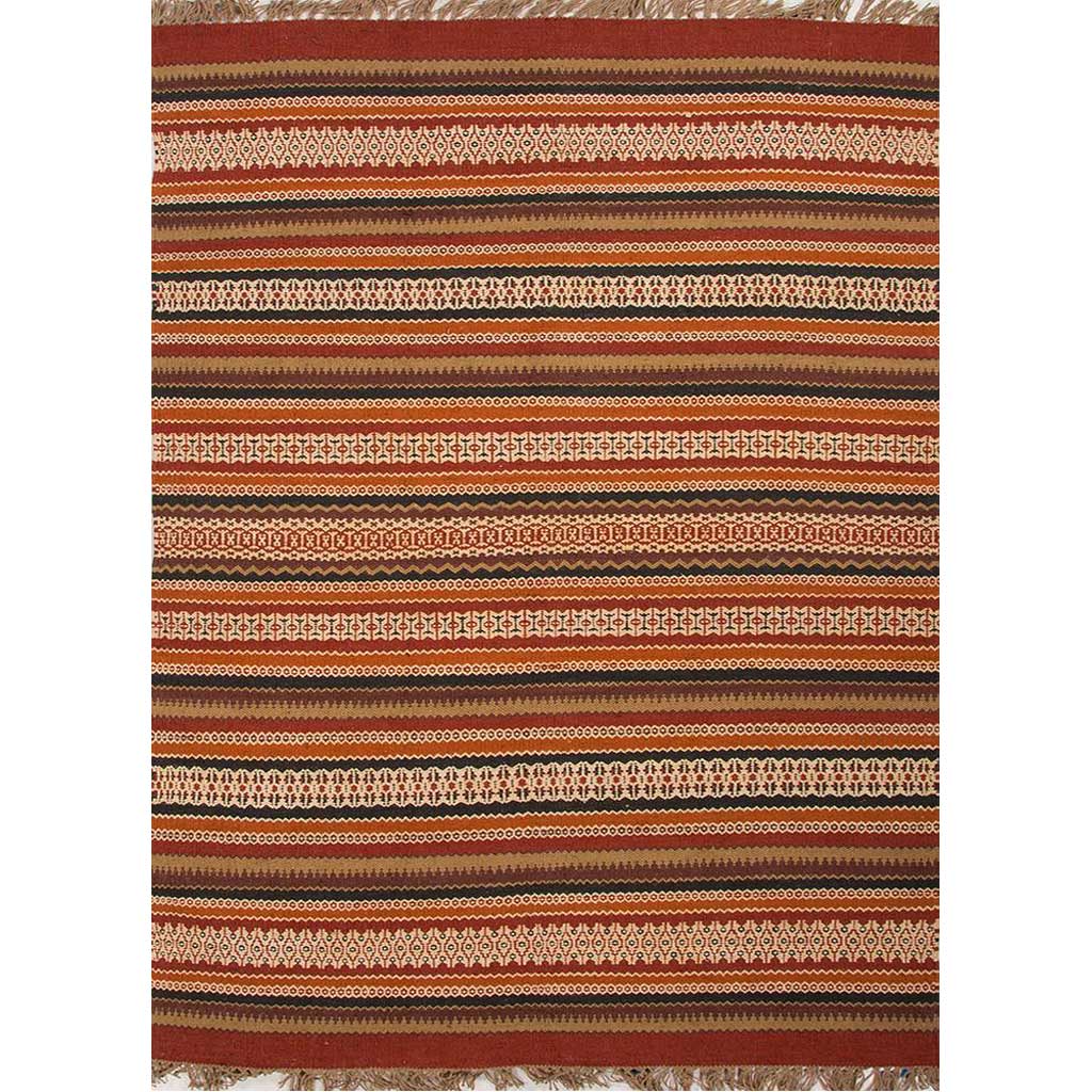 Java Sumatra Red/Green Area Rug