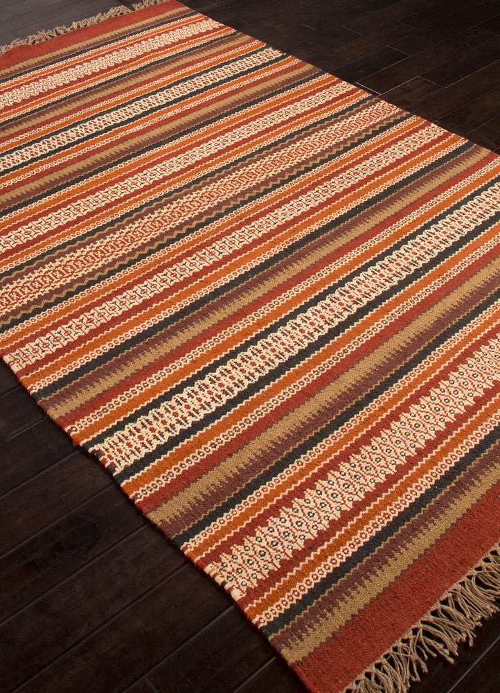 Java Sumatra Red/Green Area Rug