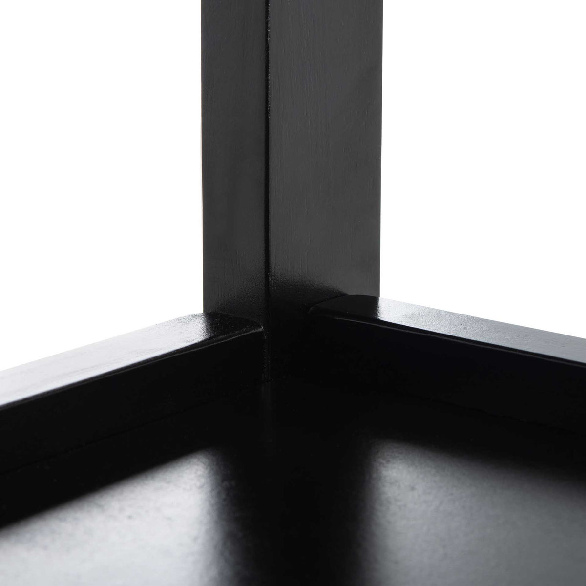 Bentlee 2 Shelf Kitchen Cart Black