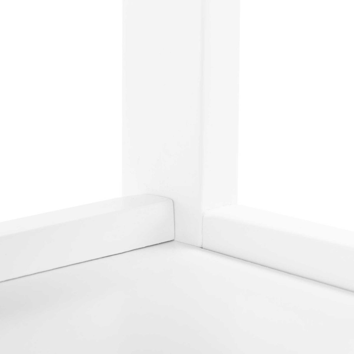 Bentlee 2 Shelf Kitchen Cart White