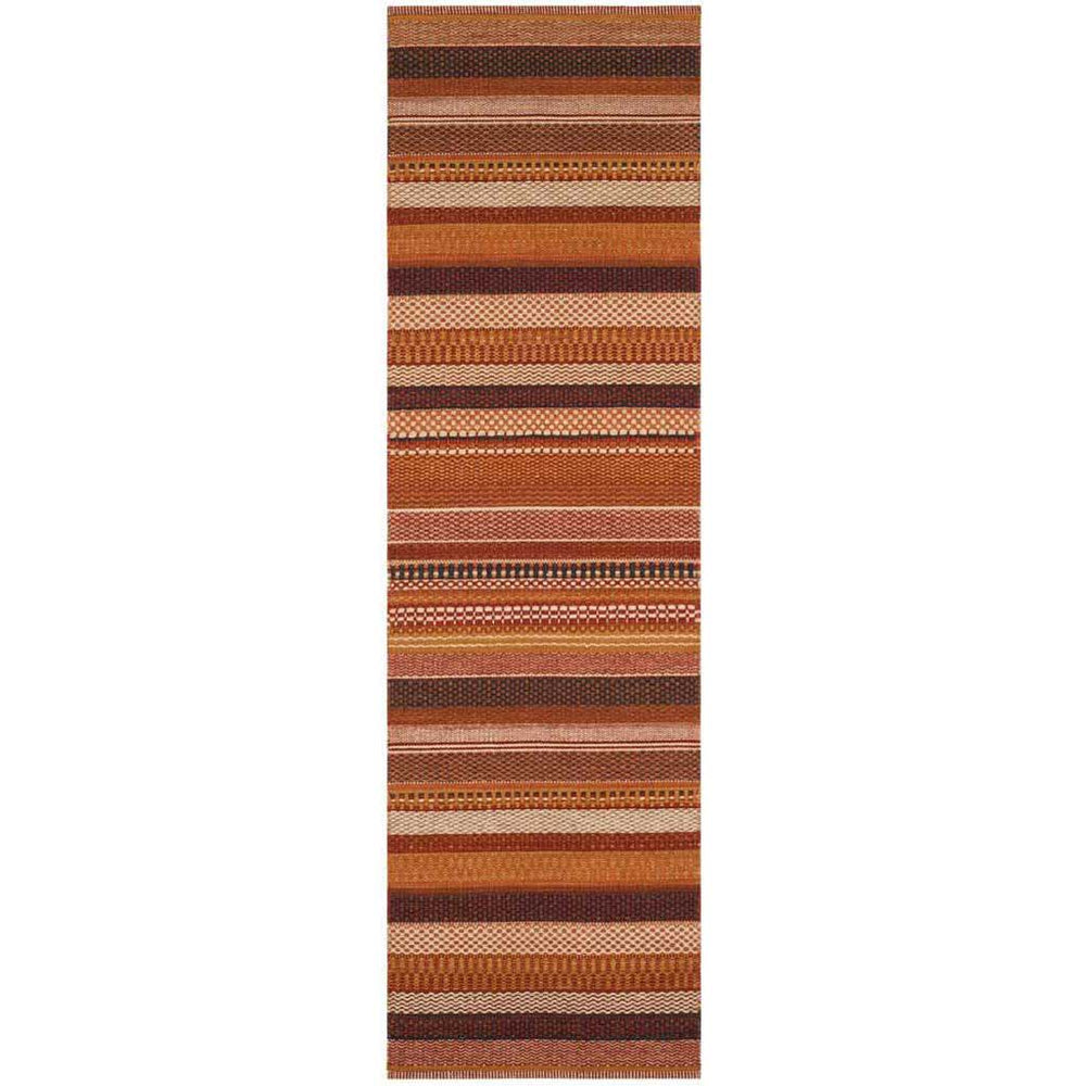 Kilim Rust Runner Rug - Froy.com