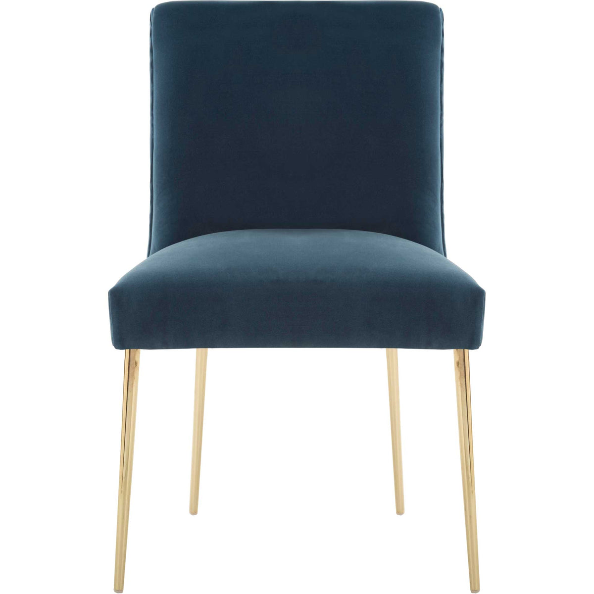 Nova Velvet Dining Chair Aegean Blue