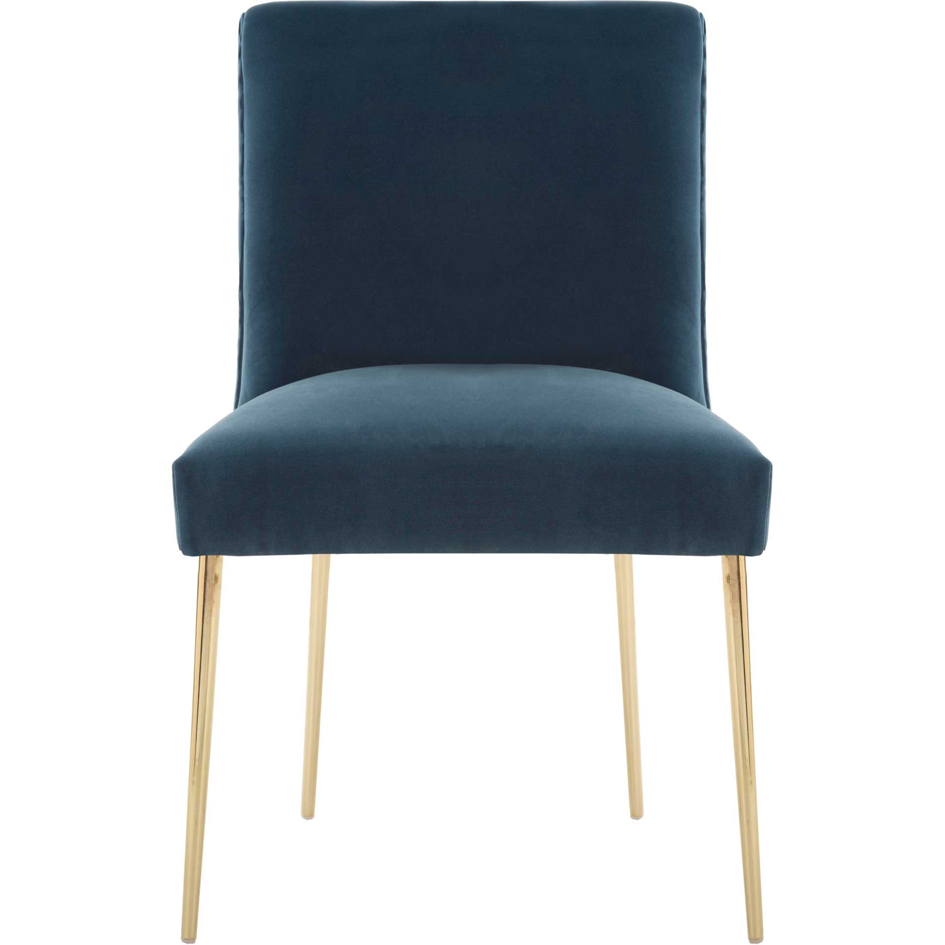 Nova Velvet Dining Chair Aegean Blue