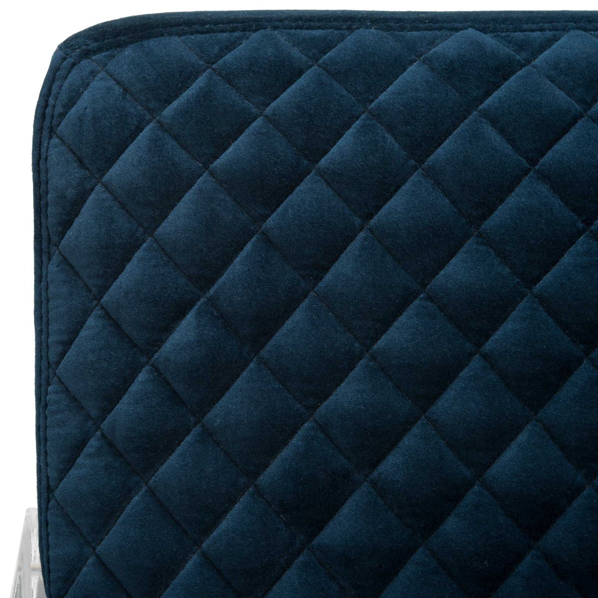 Maggie Acrylic Arm Chair Navy Blue