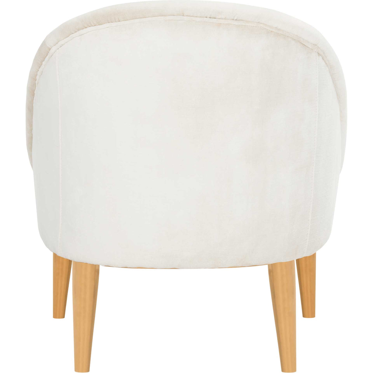 Holland Velvet Club Chair Gold/Bella White