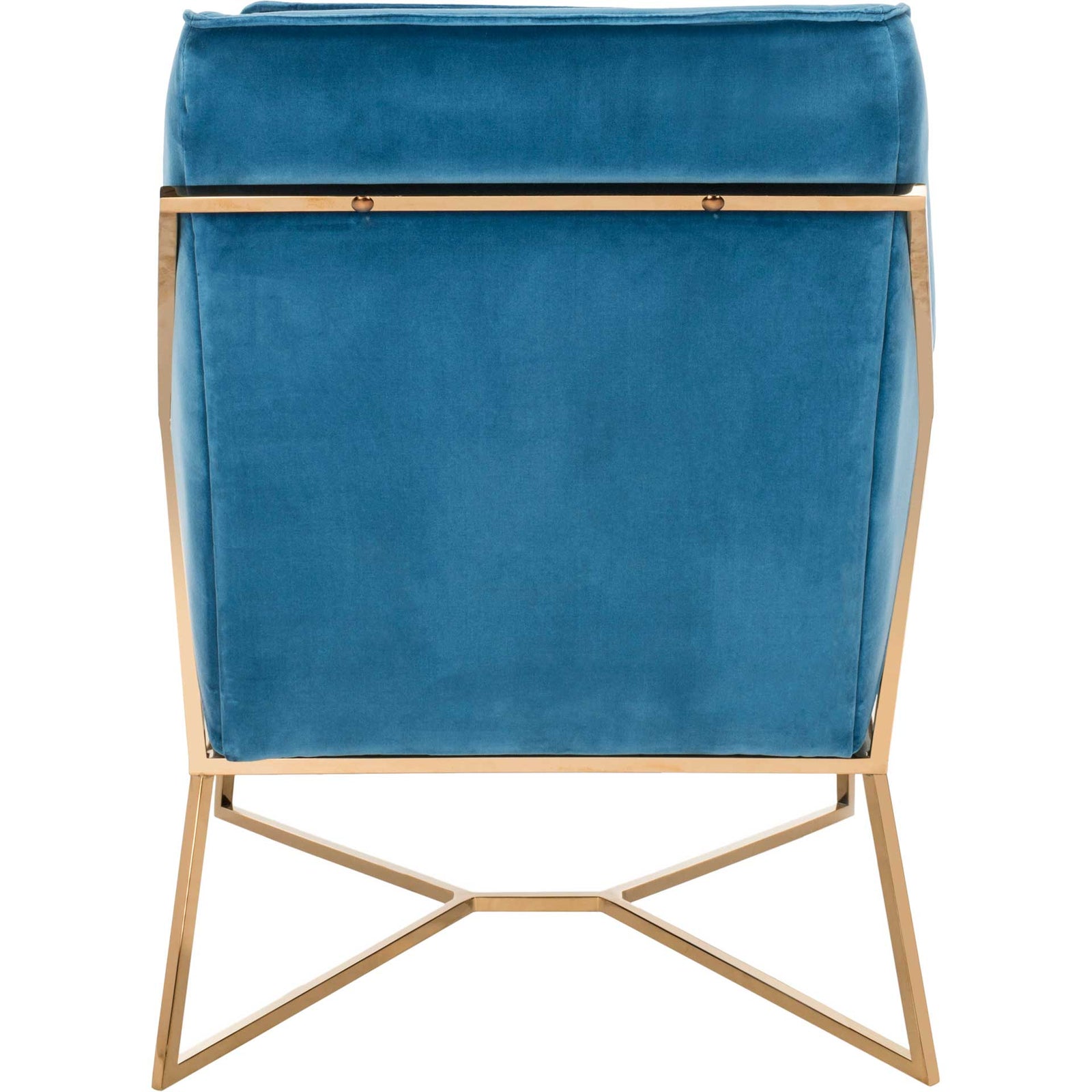 Evening Velvet Club Chair Giotto Royal Blue
