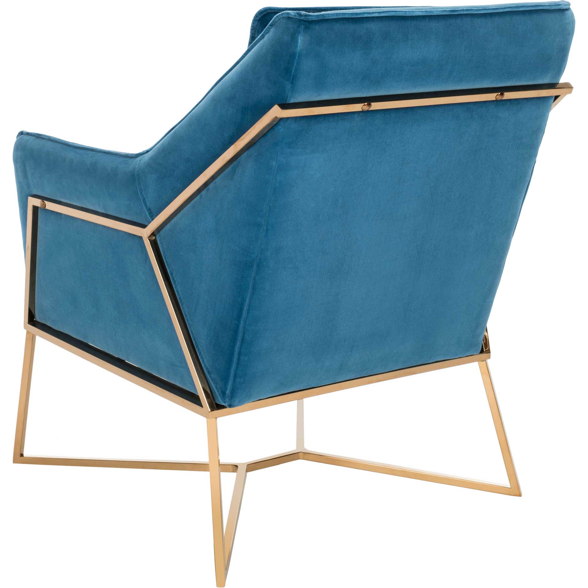Evening Velvet Club Chair Giotto Royal Blue