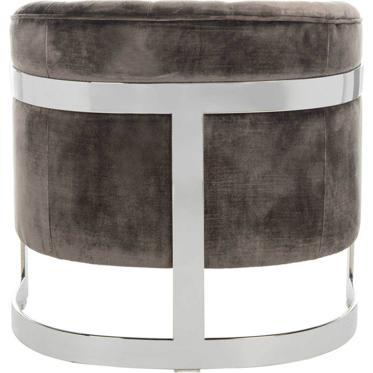 Zelah Velvet Chair Bella Shale Gray