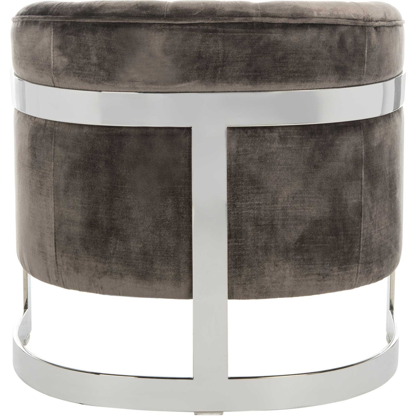 Zelah Velvet Chair Bella Shale Gray