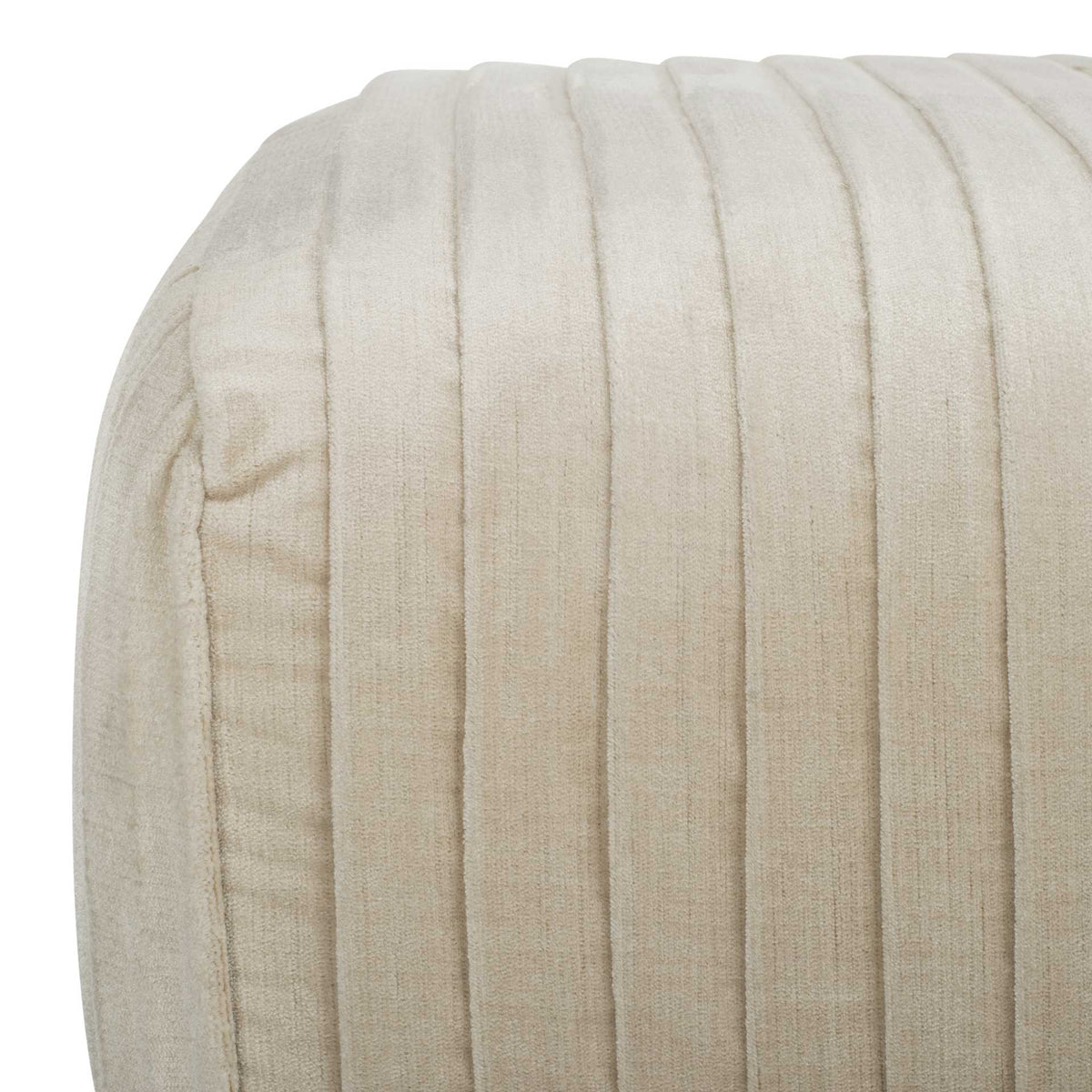 Sanguine Velvet Bench Antique Bronze/Bella White