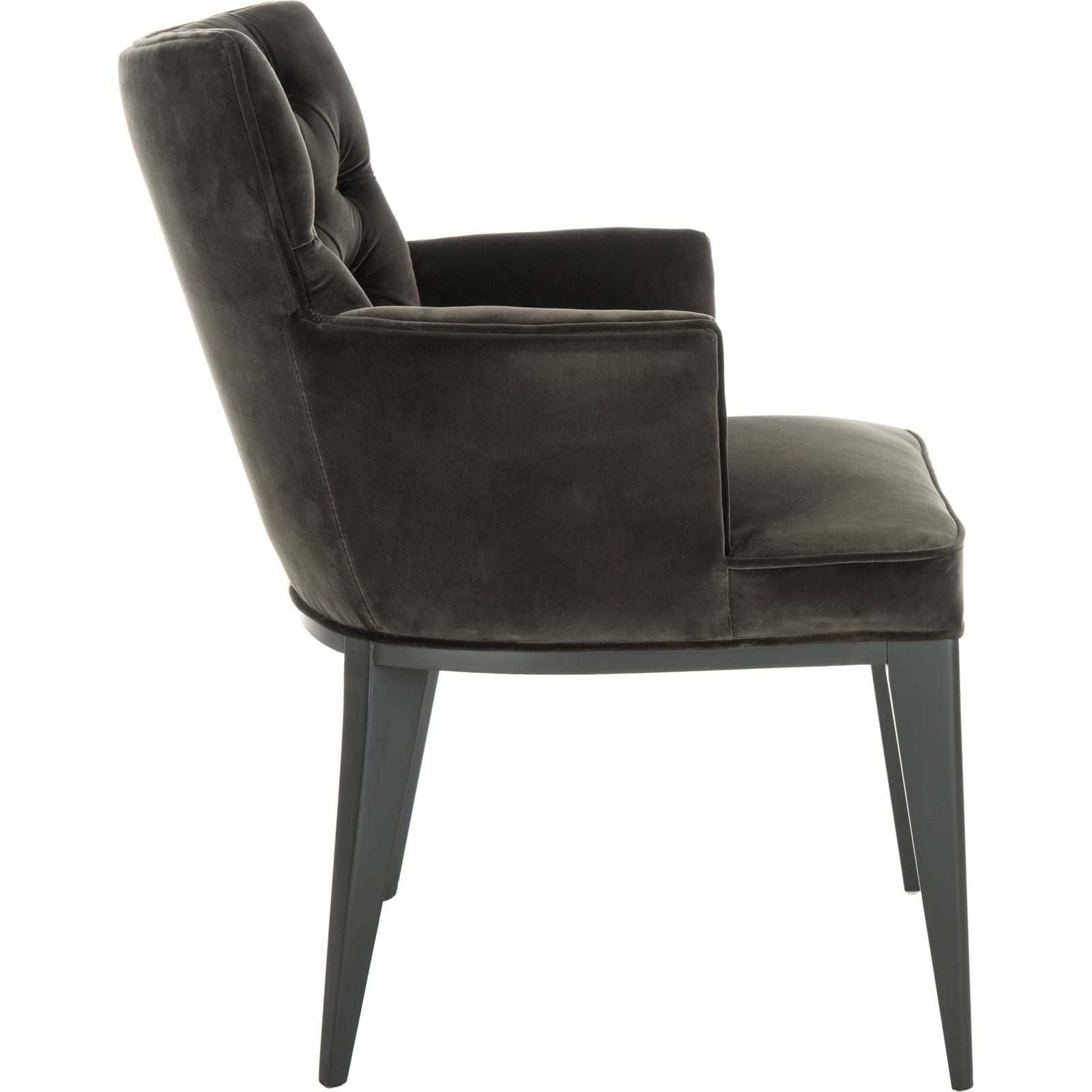 Manning Velvet Arm Chair Giotto Shale