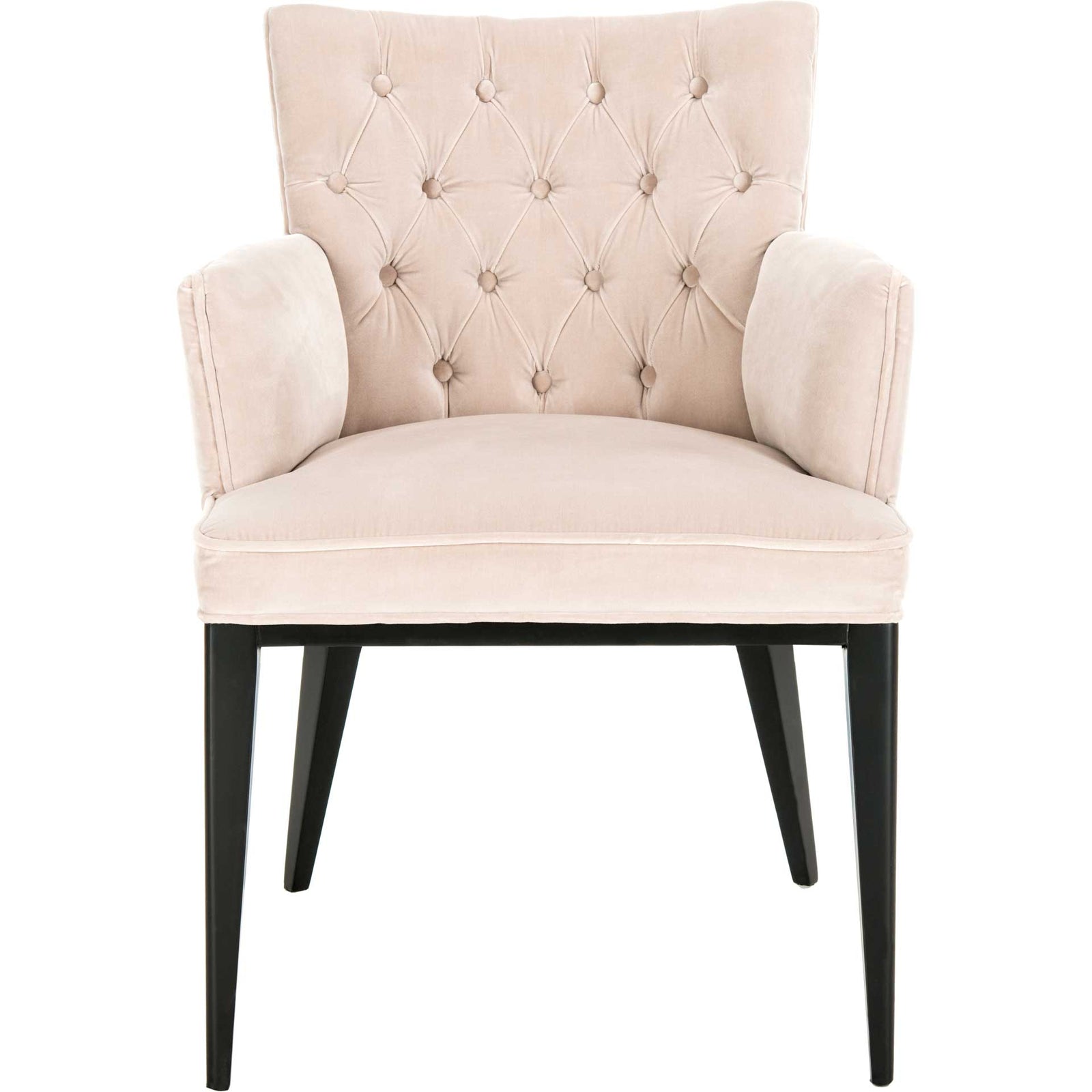 Manning Velvet Arm Chair Giotto Almond