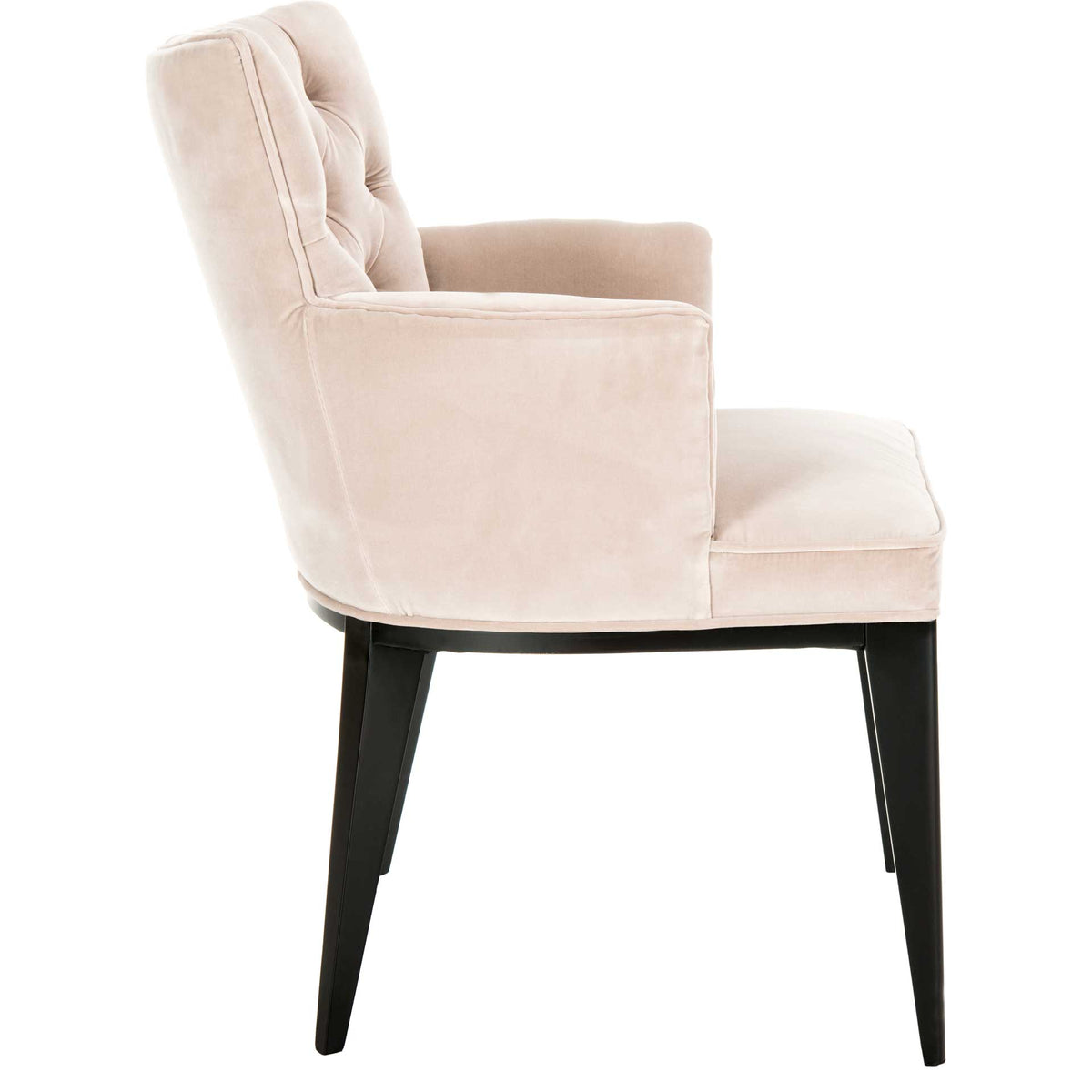 Manning Velvet Arm Chair Giotto Almond