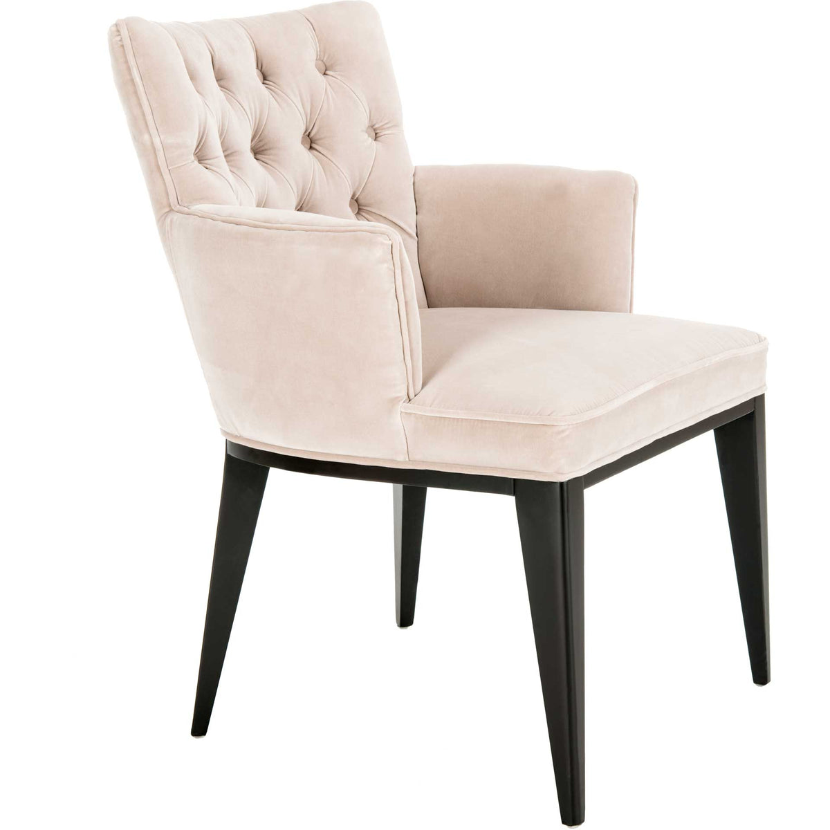 Manning Velvet Arm Chair Giotto Almond