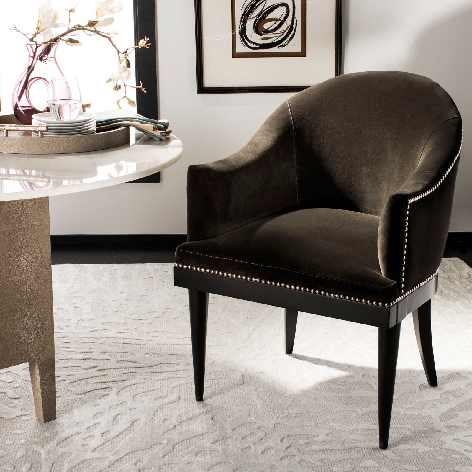 Malik Arm Chair Giotto Shale