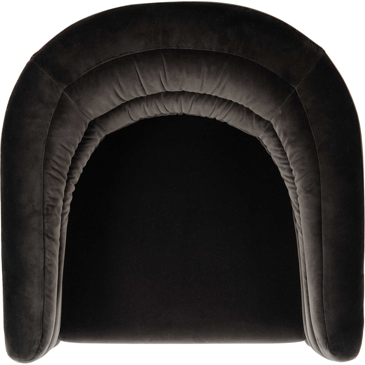 Mavra Velvet Swivel Tub Chair Giotto Shale